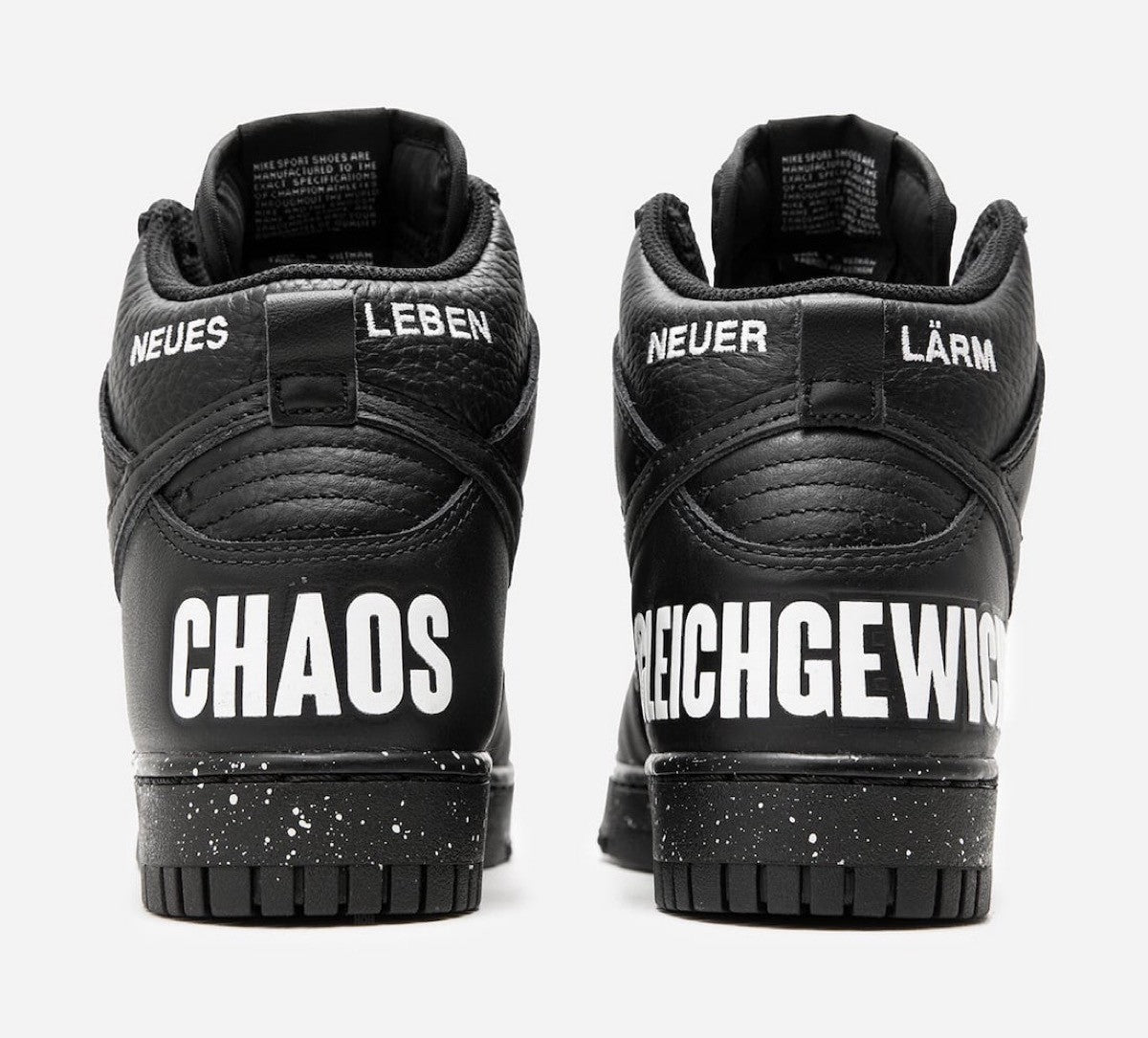 DQ4121-001 UNDERCOVER Ã Nike Dunk High Chaos "Black" (Men's)
