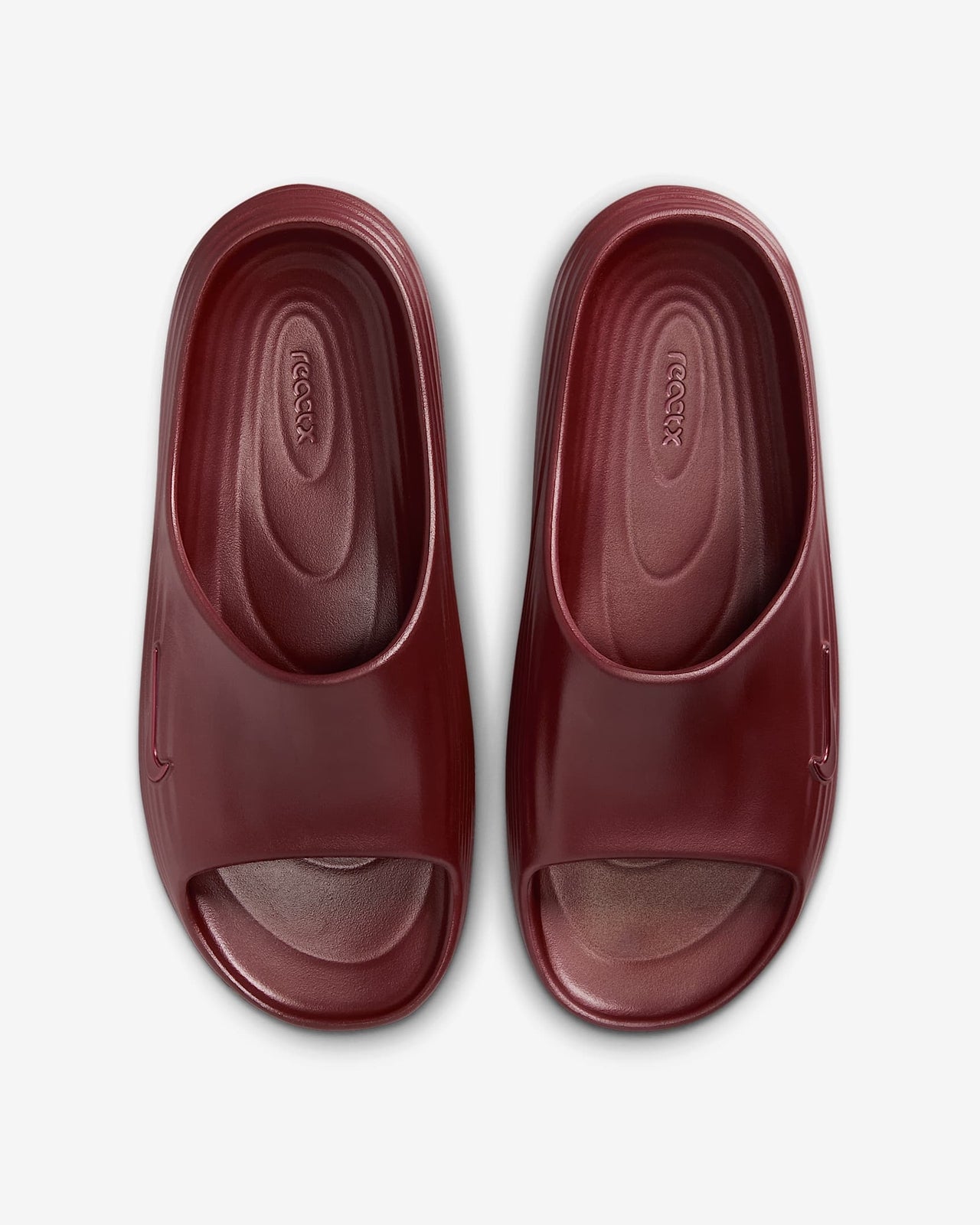 HV4479-600 Nike ReactX Rejuven8 Slide Burgundy Crush (Men's)