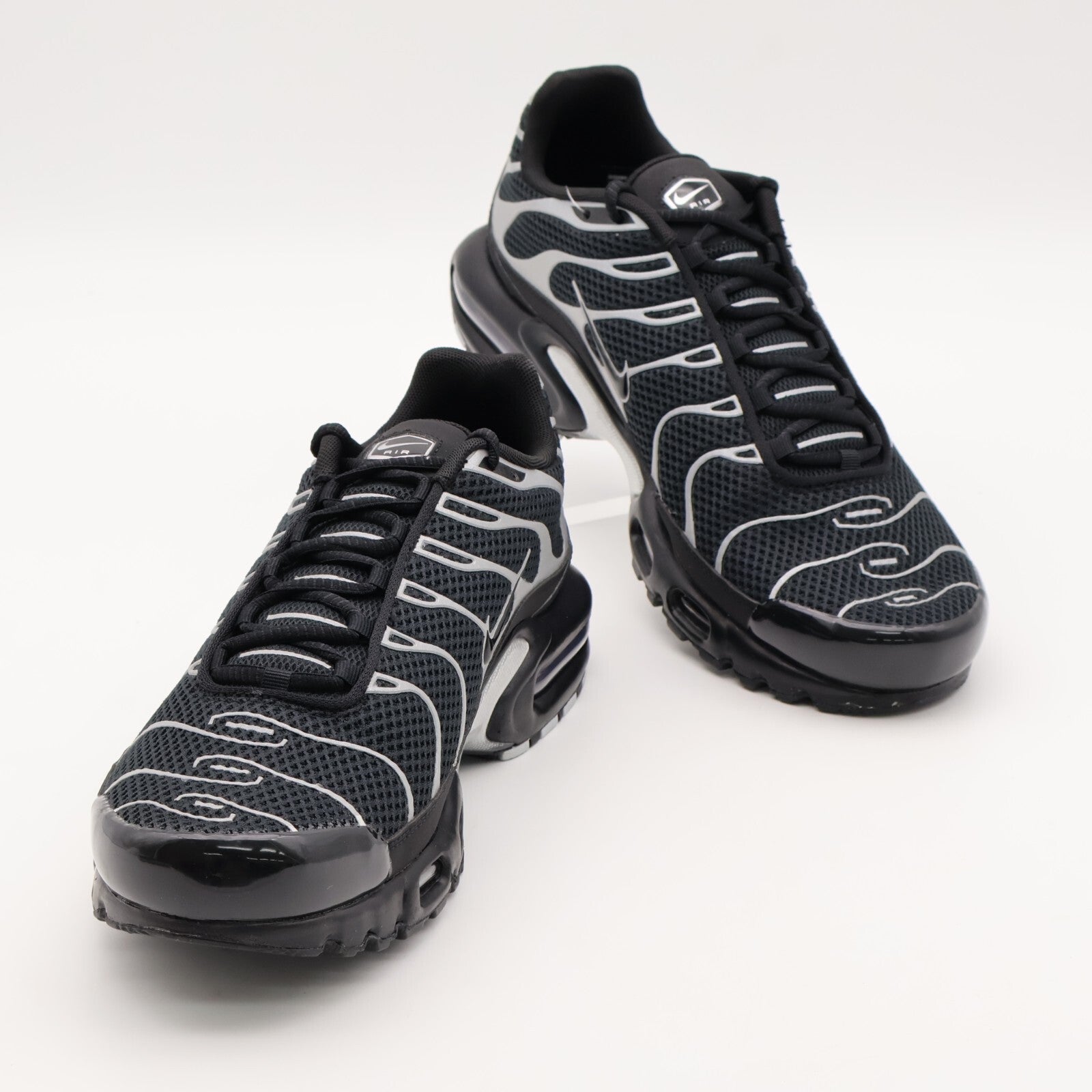 HQ3029-001 Nike Air Max Plus Black Reflective Silver (Men's)