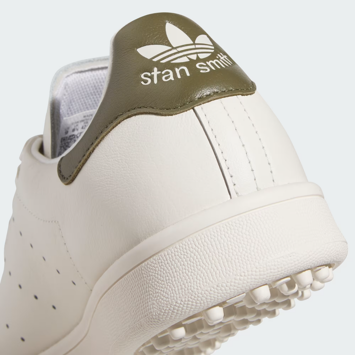 JH6156 adidas Stan Smith Golf Full Grain Leather Off White/Olive Strata (Men's)