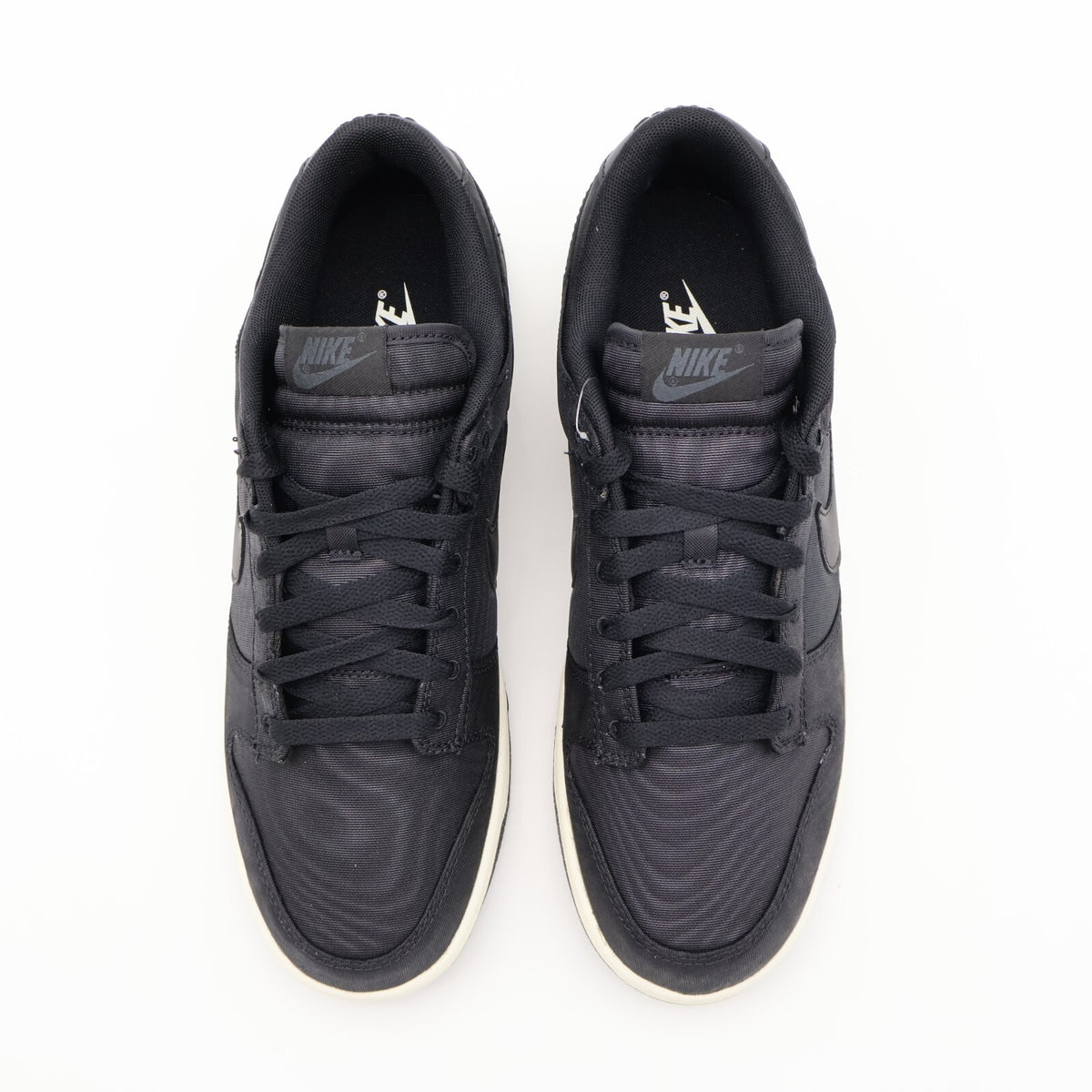 DV7211-001 Nike Dunk Low Retro PRM Black Sail Canvas (Men's)