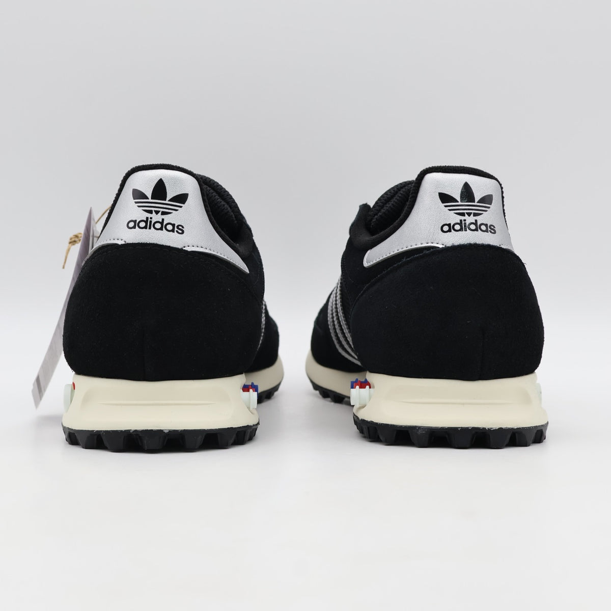 KJ4381 adidas LA Trainer OG Core Black Silver Metallic (Men's)