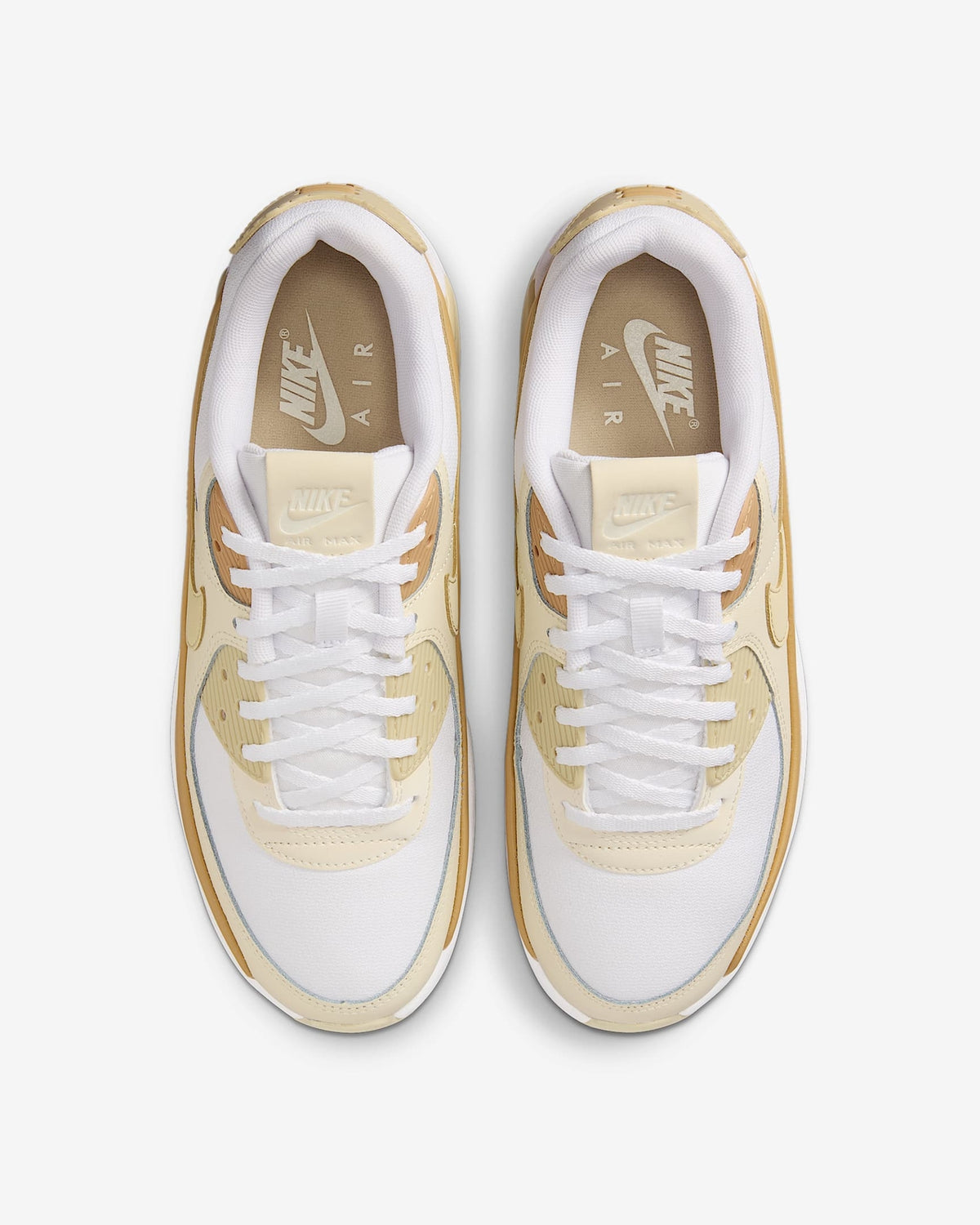 FD4328-112 Nike Max 90 LV8 White Club Gold Coconut Milk Team Gold (Women's)