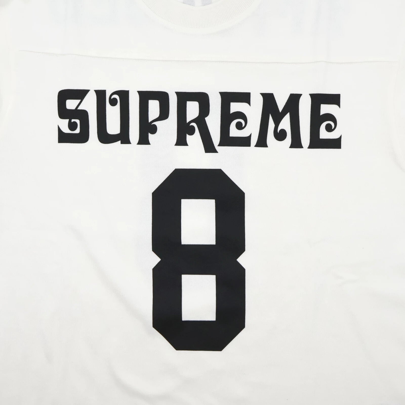 Supreme Affiliated L/S Football Top White