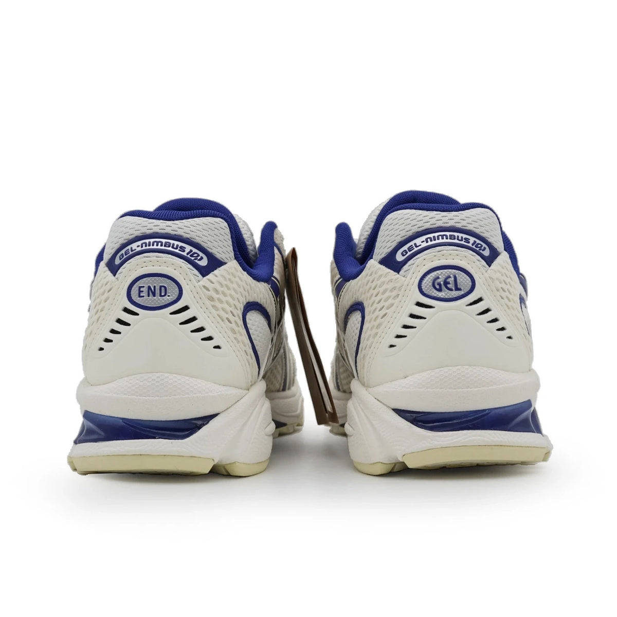 1203A875-250 END. Asics Gel-Nimbus 10.1 Snow White Sodalite Blue (Men's)
