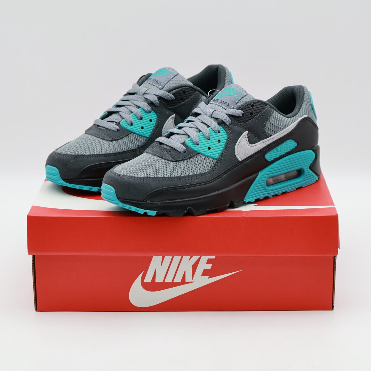 DM0029-013 Nike Air Max 90 Cool Grey Wolf Grey Dusty Cactus (Men's)