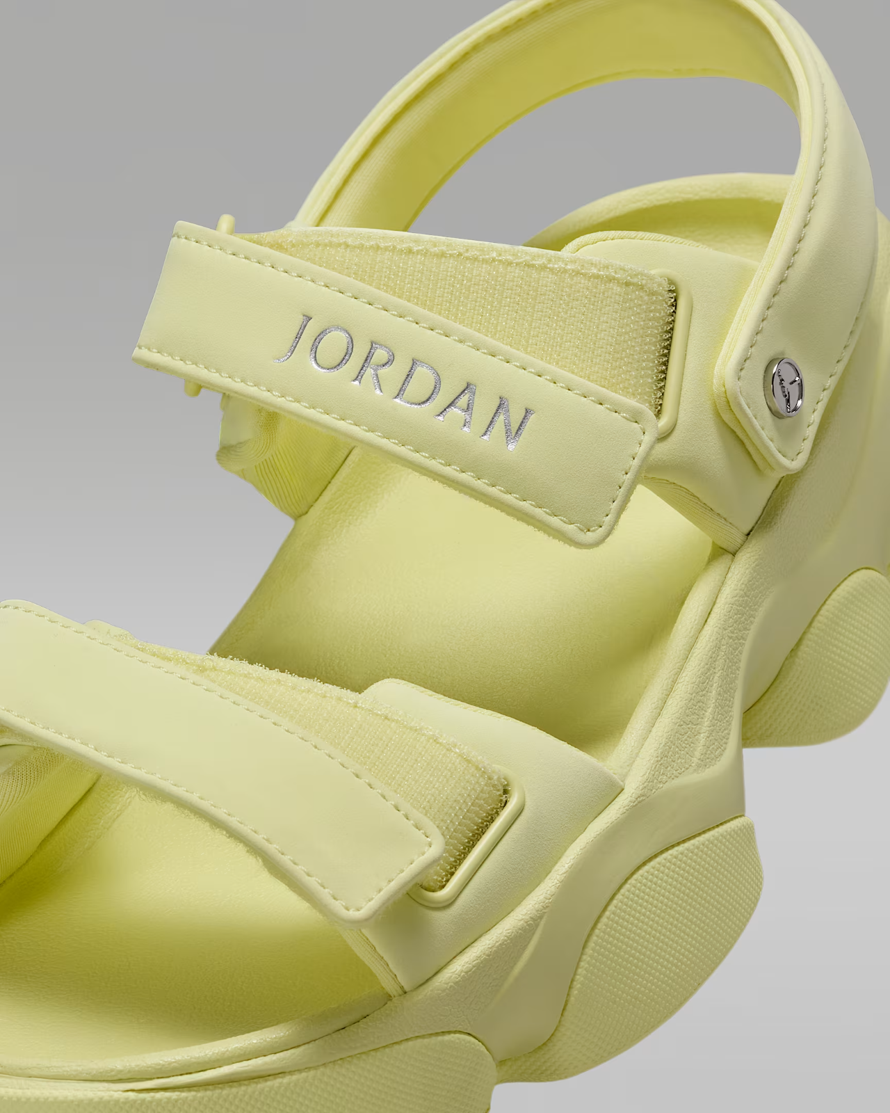 FN5036-302 Nike Jordan Deja Sandal Luminous Green Metallic Silver (Women's)