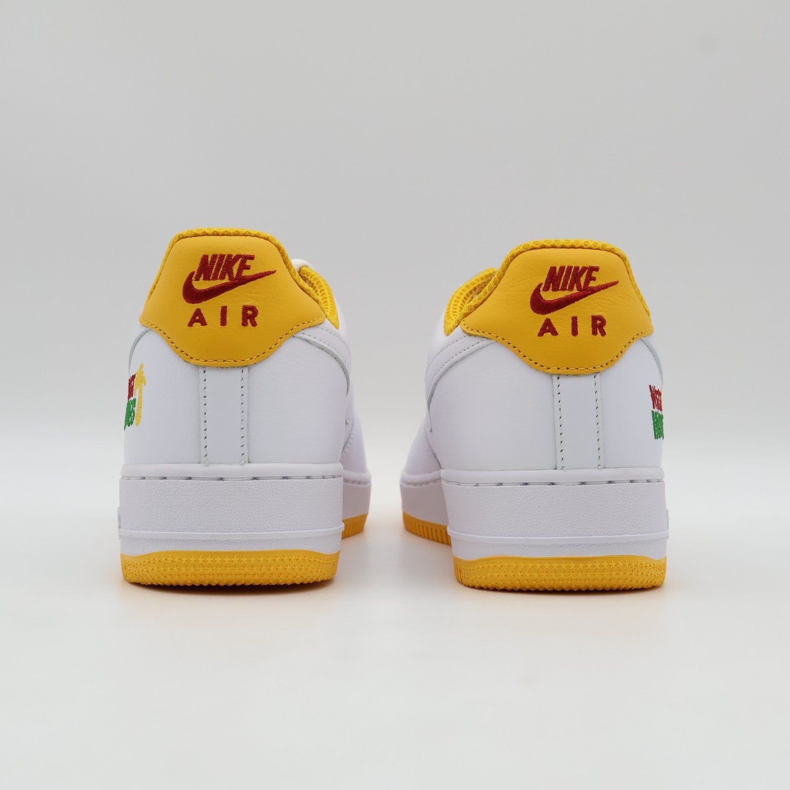 DX1156-101 Nike Air Force 1 Low West Indies White University Gold (Men's)