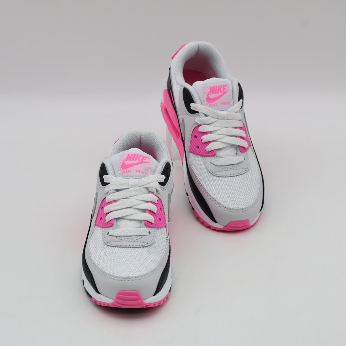 IM4613-100 Nike Air Max 90 OG White Pink Glow Black Wolf Grey (Women's)