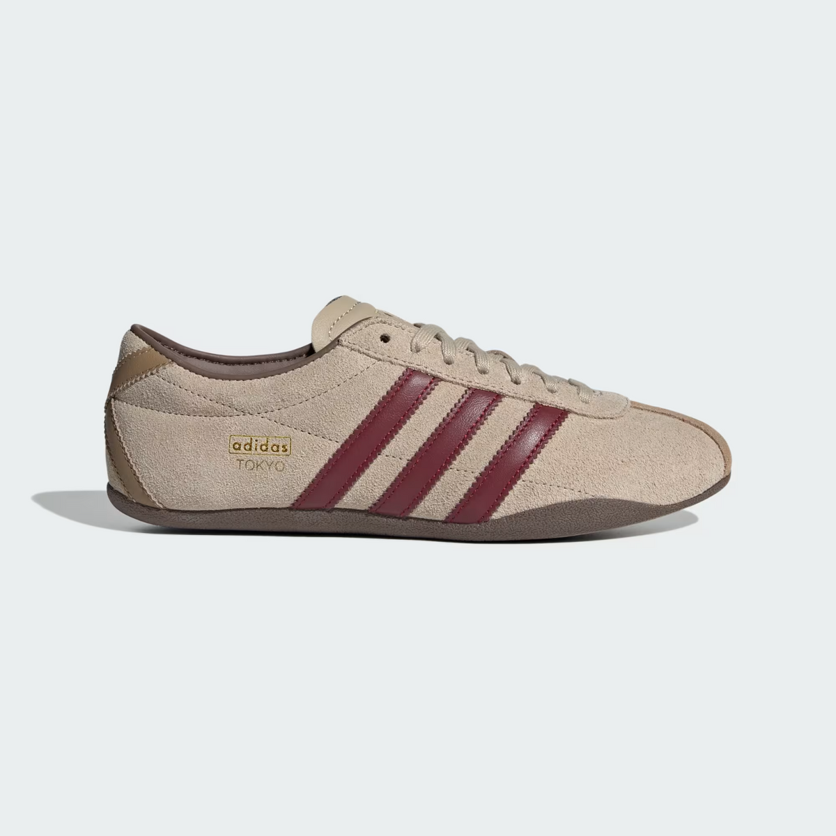 KJ0366 adidas Tokyo Stone Khaki Collegiate Burgundy (Men's)