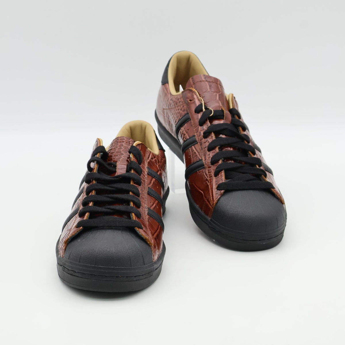 jq3258 adidas Originals Superstar Vintage Croc Fox Brown (Men's)