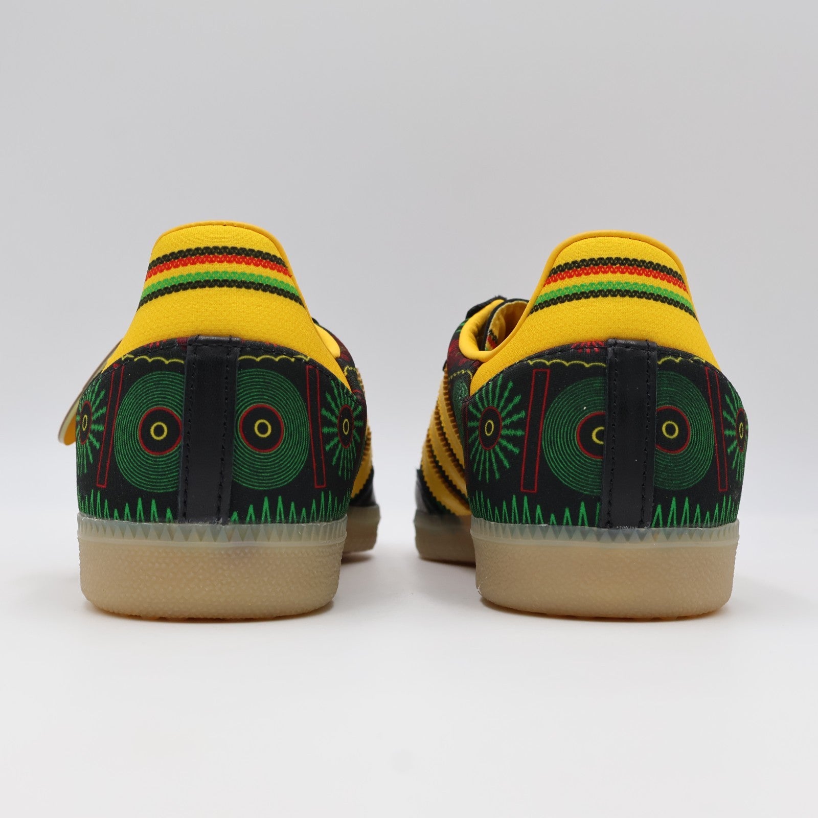 KI8571 Bob Marley adidas Samba Black Yellow Gum (Men's)