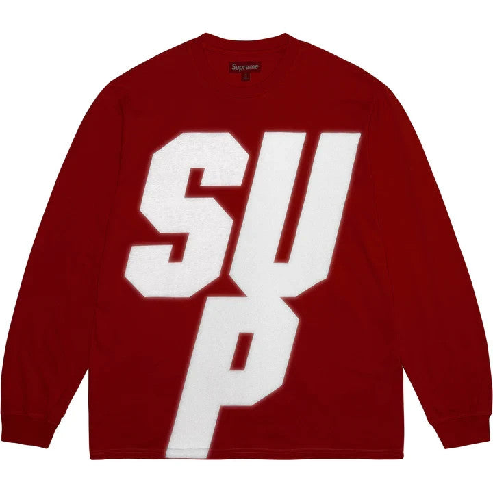 Supreme Reflective L/S Top Red