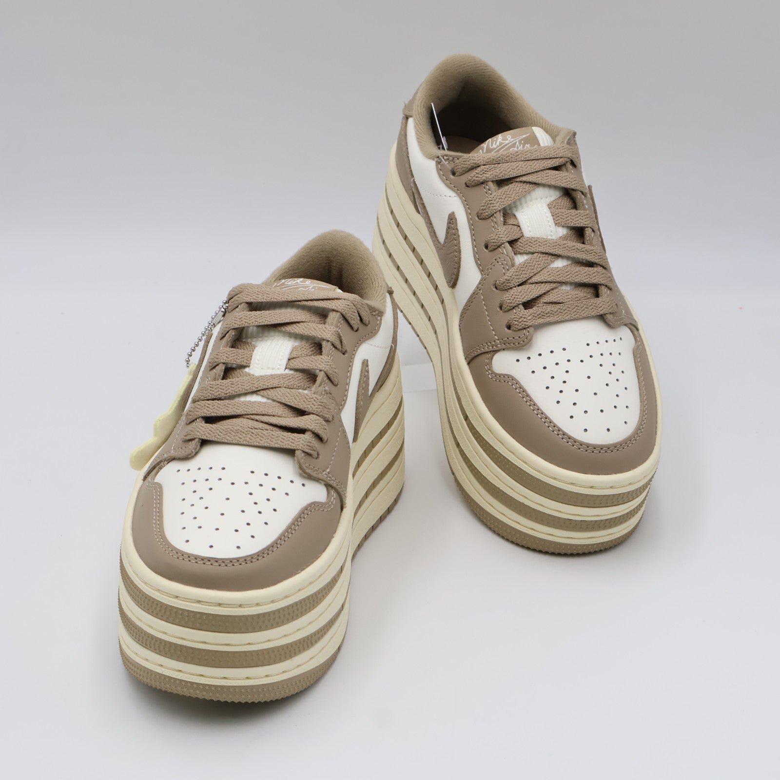 HV8288-200 Nike Air Jordan 1 Triple Stack "Khaki" (Women's)