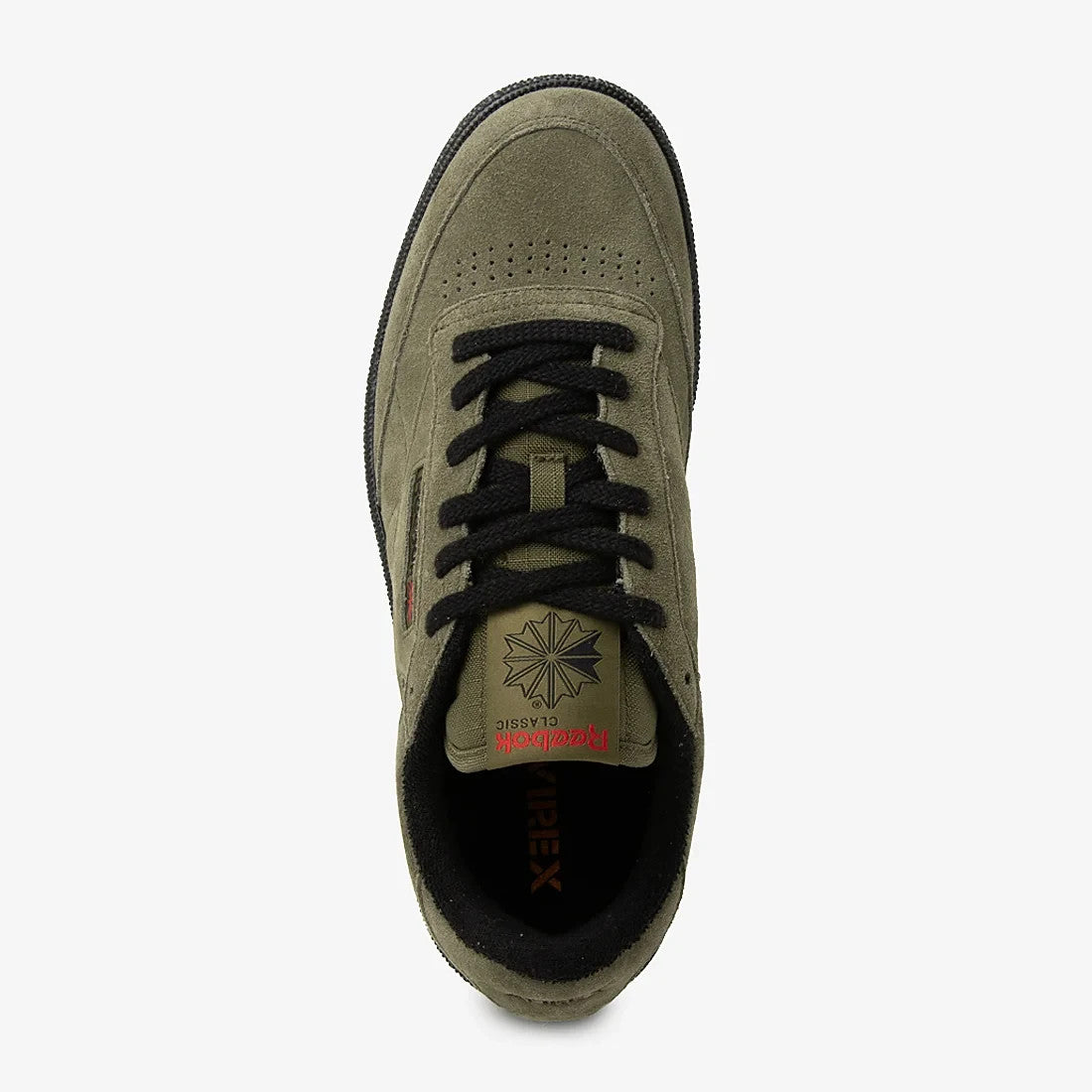 R00203 AVIREX Ã Reebok Club C 85 Vintage "Khaki" (Men's)