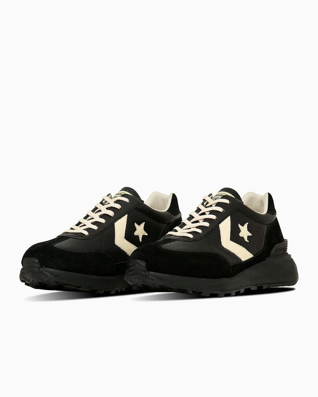33702030 Converse Starfiresc J Leather Black (Men's)