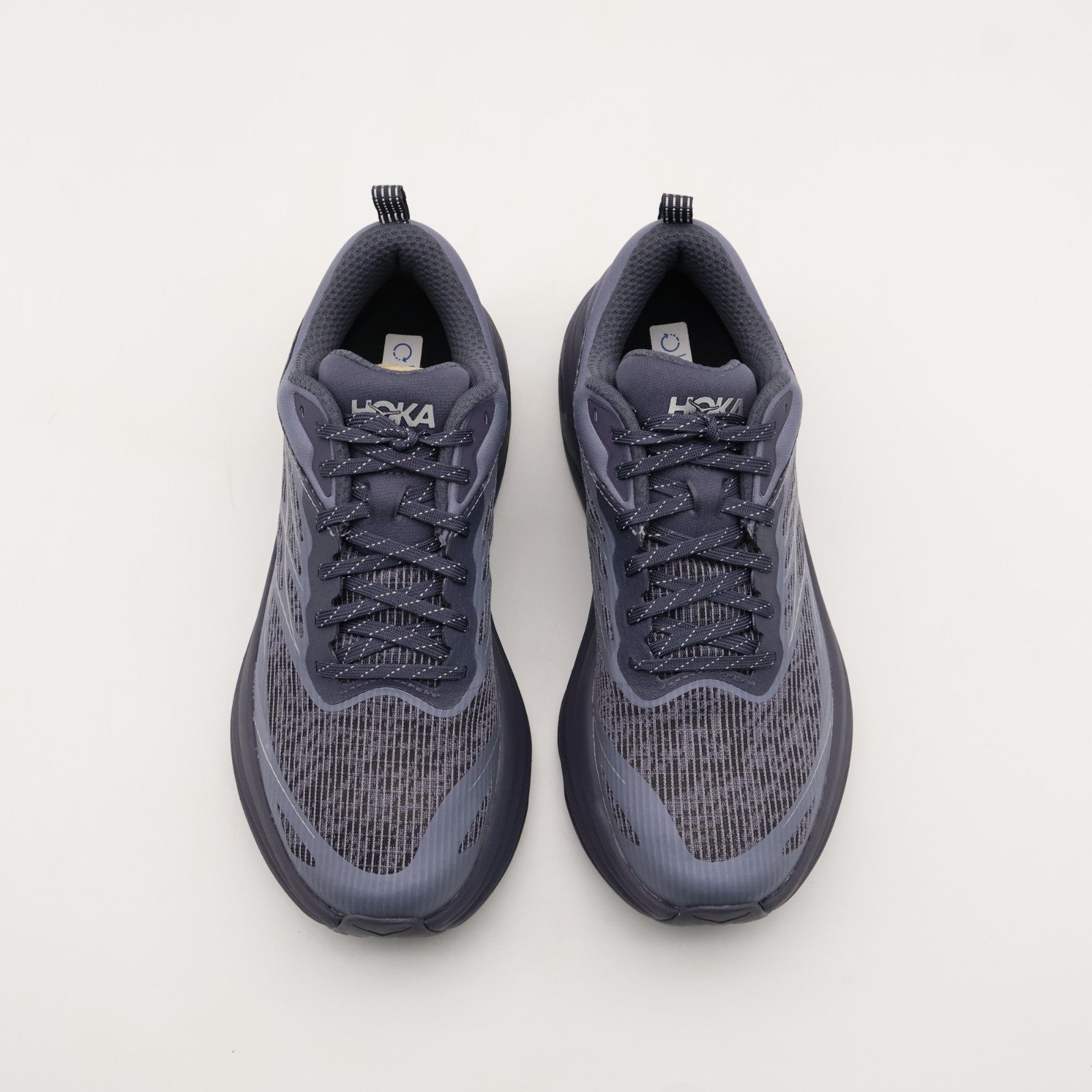 1155391-CYG Hoka Bondi 8 TS Caged Charcoal Grey Gray Skies (Men's)