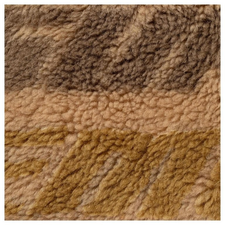 Supreme Repeat Jacquard Fleece Jacket Tan