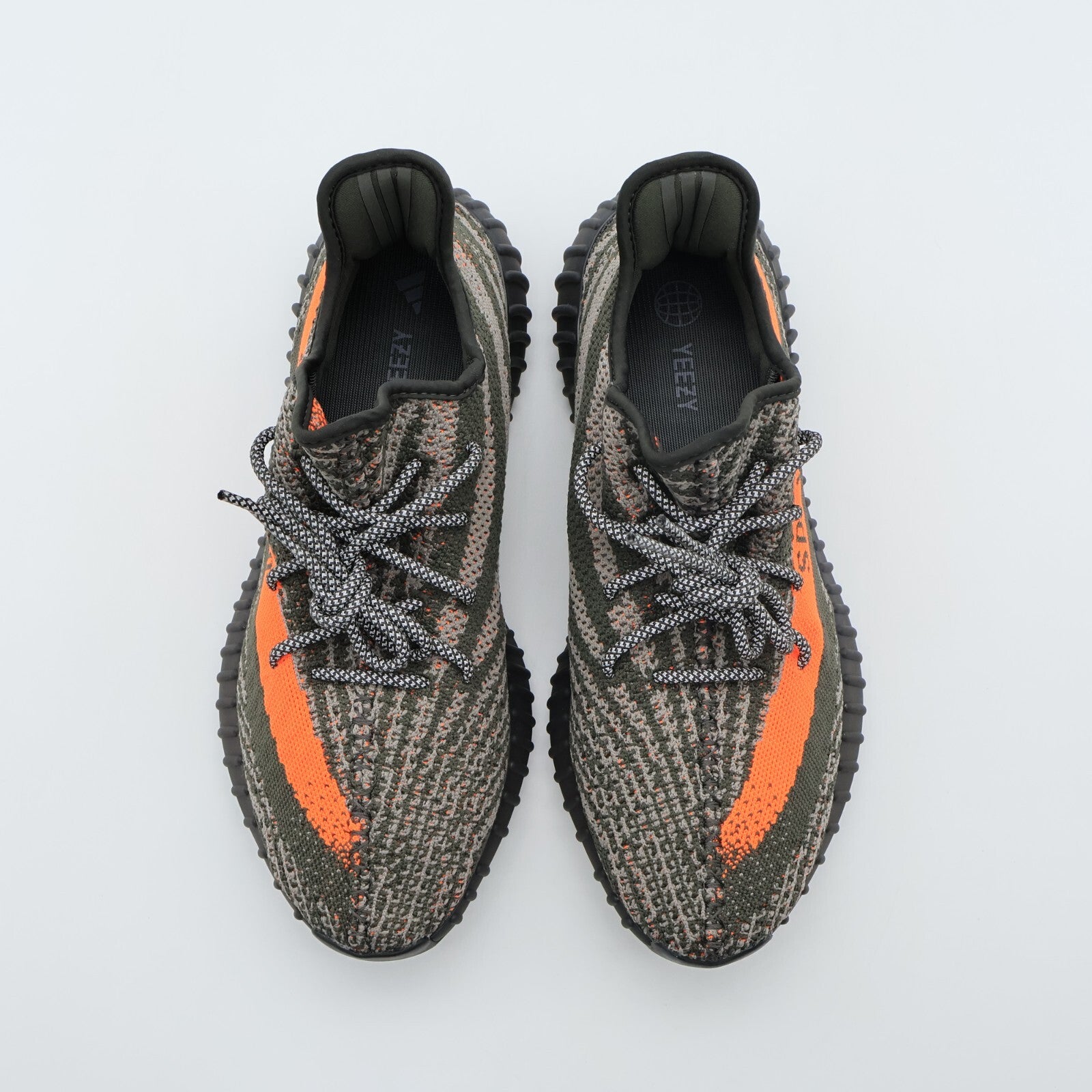HQ7045 adidas Yeezy Boost 350 V2 Carbon Beluga Bitter Brown Orange (Men's)