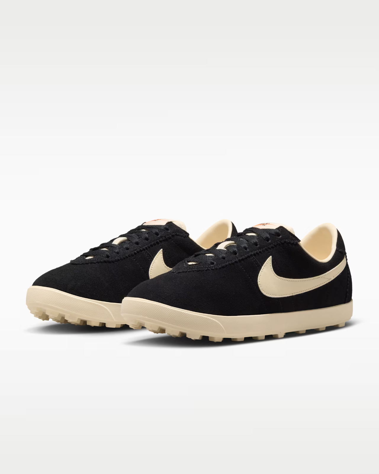 IQ7611-001 Nike Astrograbber Suede "Black/Muslin" (Women's)