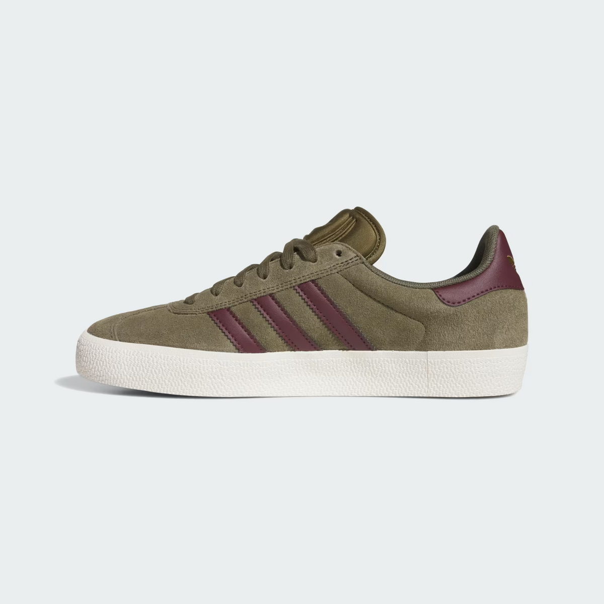 KI3205 adidas Gazelle ADV Olive Strata Maroon (Men's)