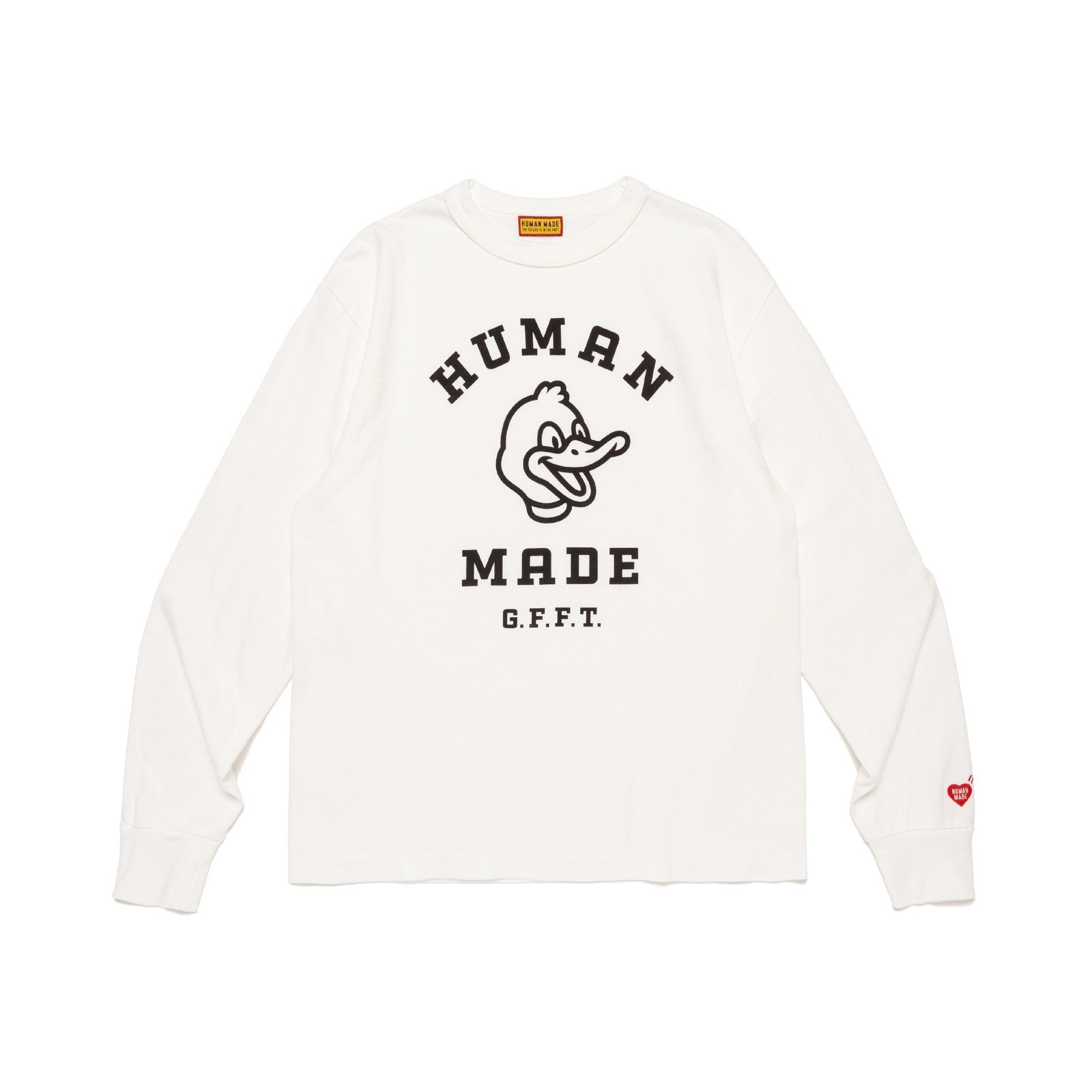 HUMAN MADE Graphic L/S T-Shirt White