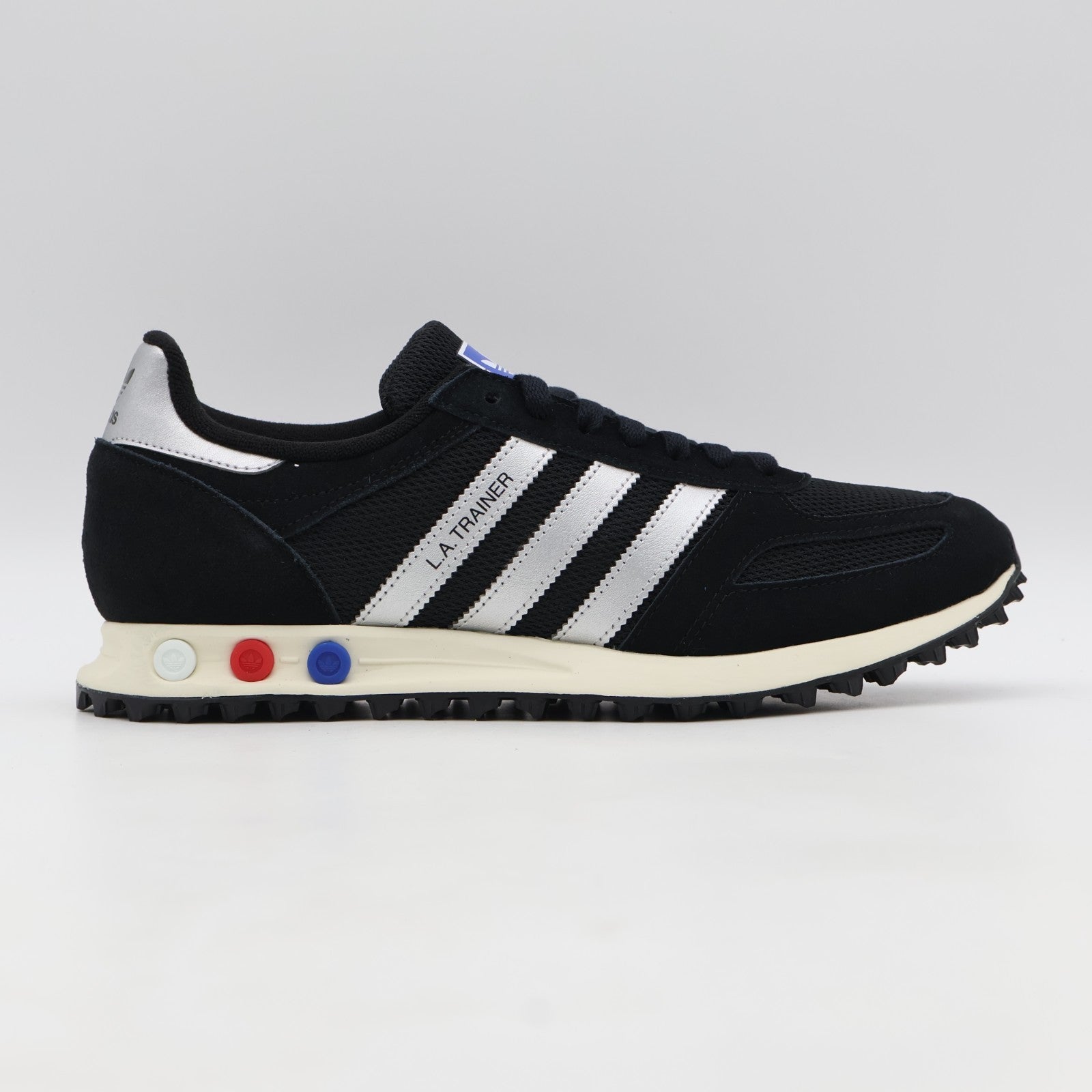 KJ4381 adidas LA Trainer OG Core Black Silver Metallic (Men's)