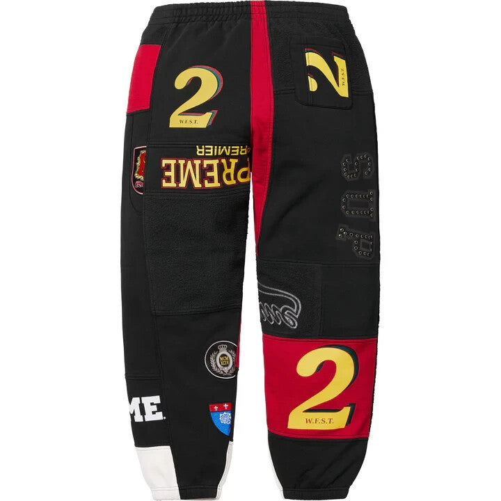 Supreme Patchwork Sweatpant Black