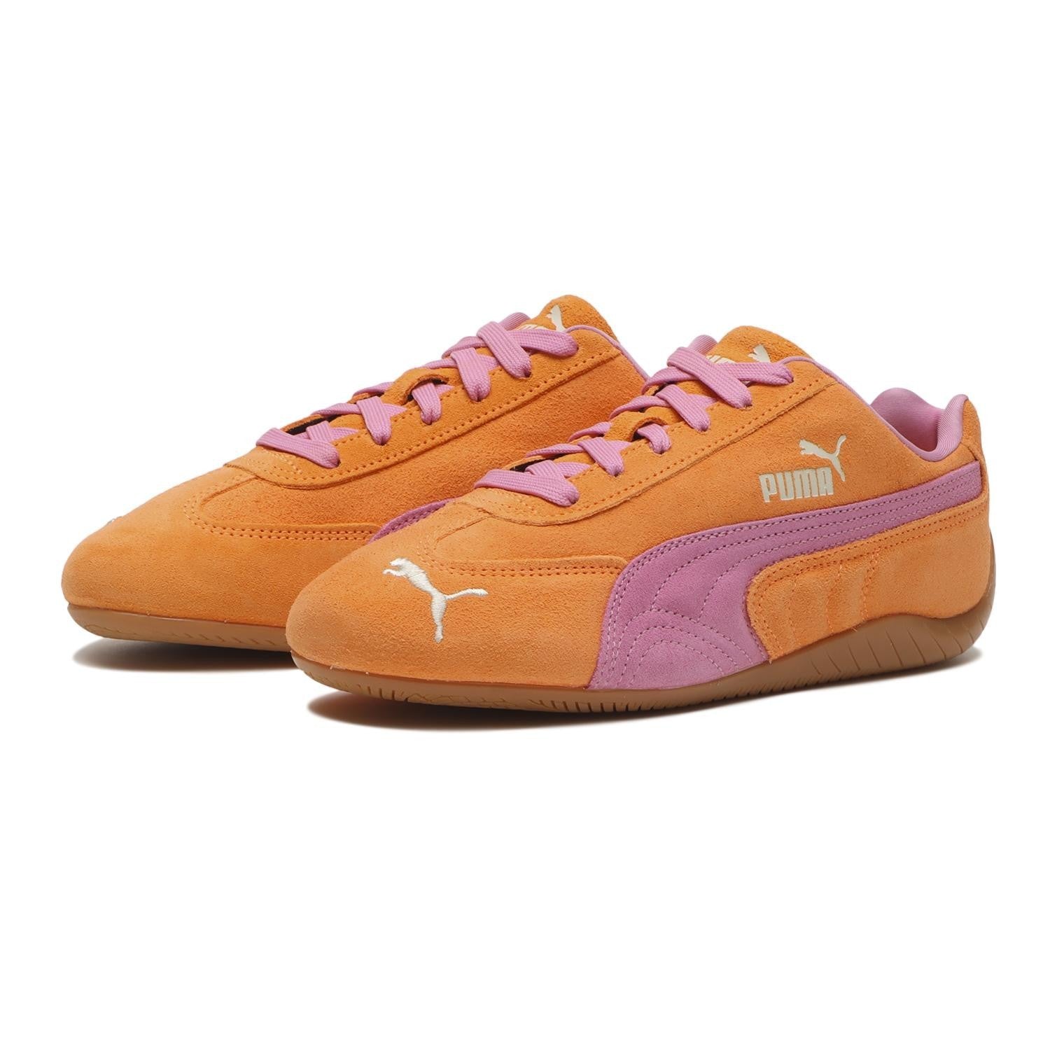 398846-50 Puma Speedcat OG Orange Glo Poised Pink (Men's)