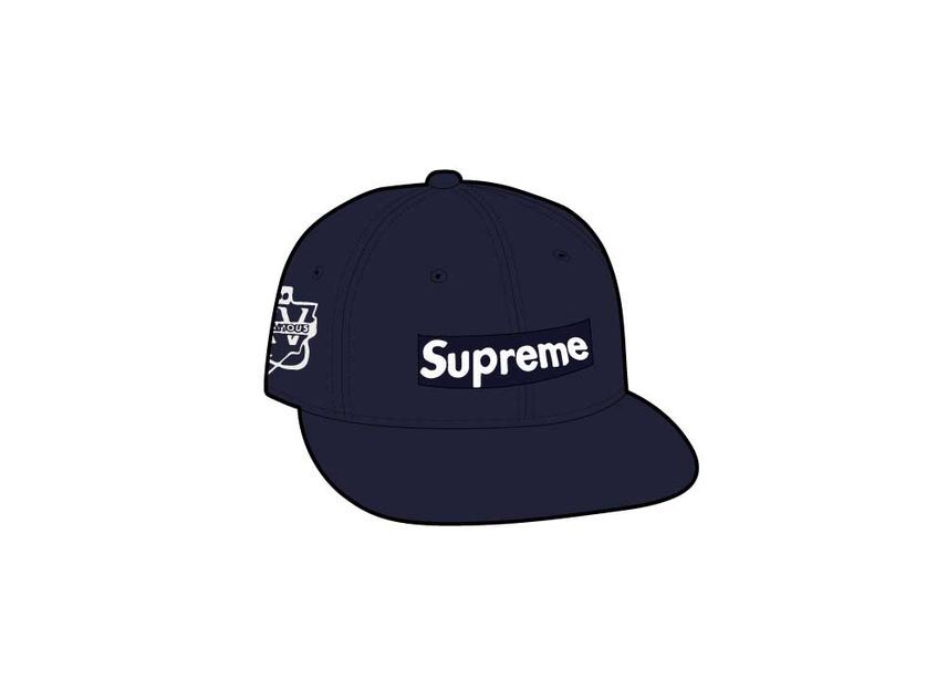 Supreme Championship Box Logo New Era Navy