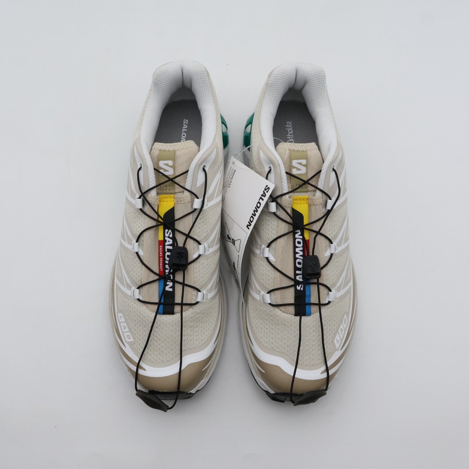 L47864300 Salomon XT-6 Rainy Day Chinchilla Dynasty Green (Men's)