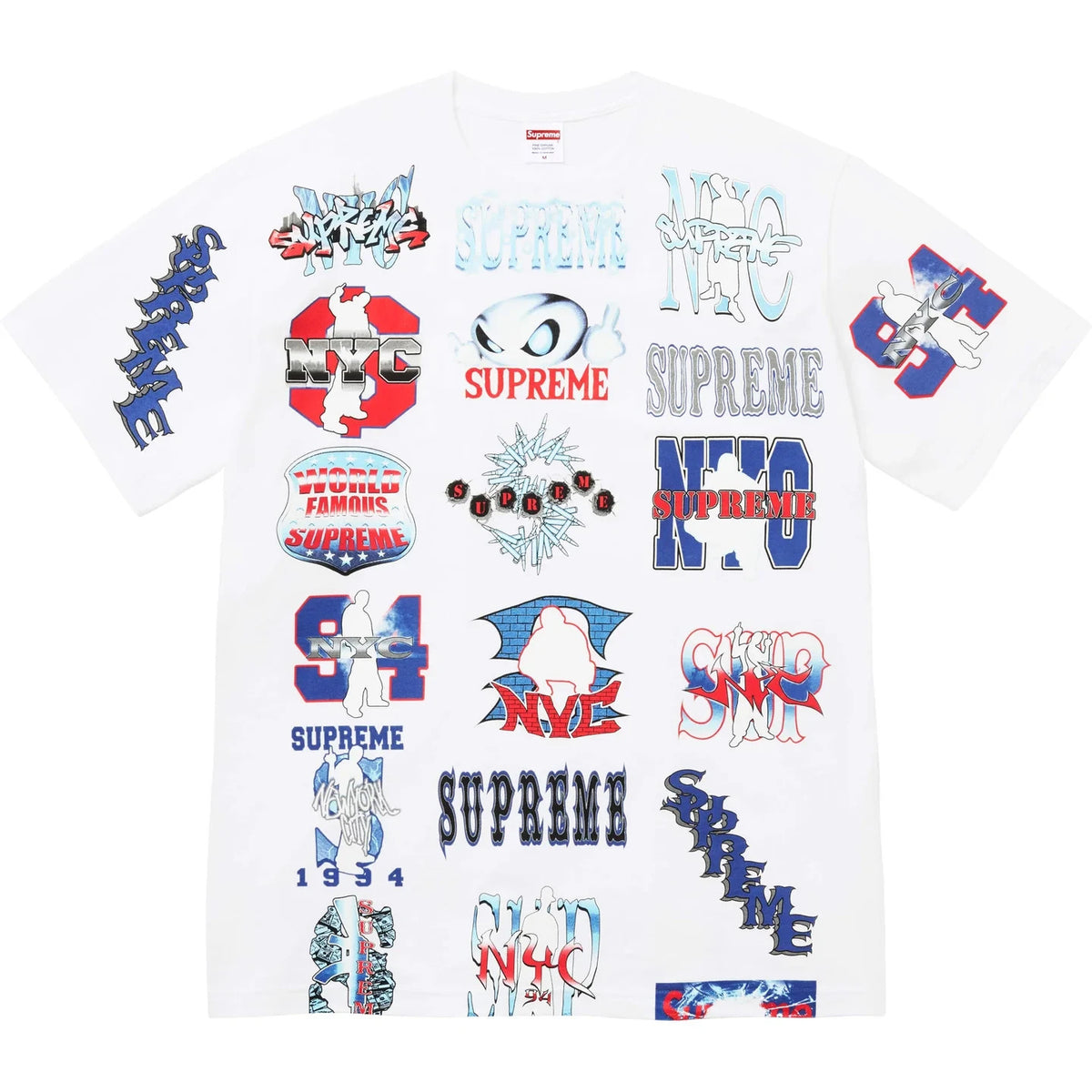 Supreme Flash Tee White