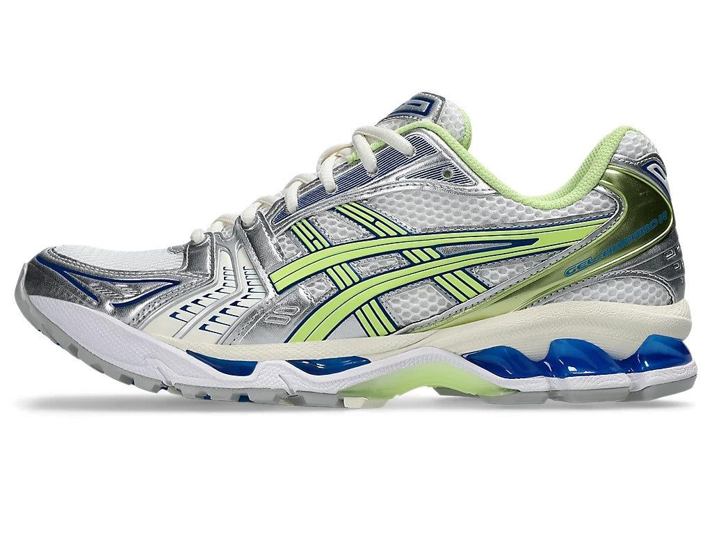 1203A537-108 Asics Gel-Kayano 14 White Lime Green (Men's)