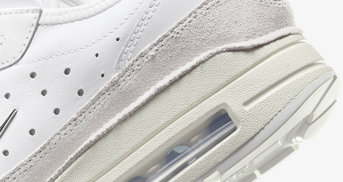 HM6690-100 Jacquemus Nike Air Max 1 SP Sail and Summit White (Women's)