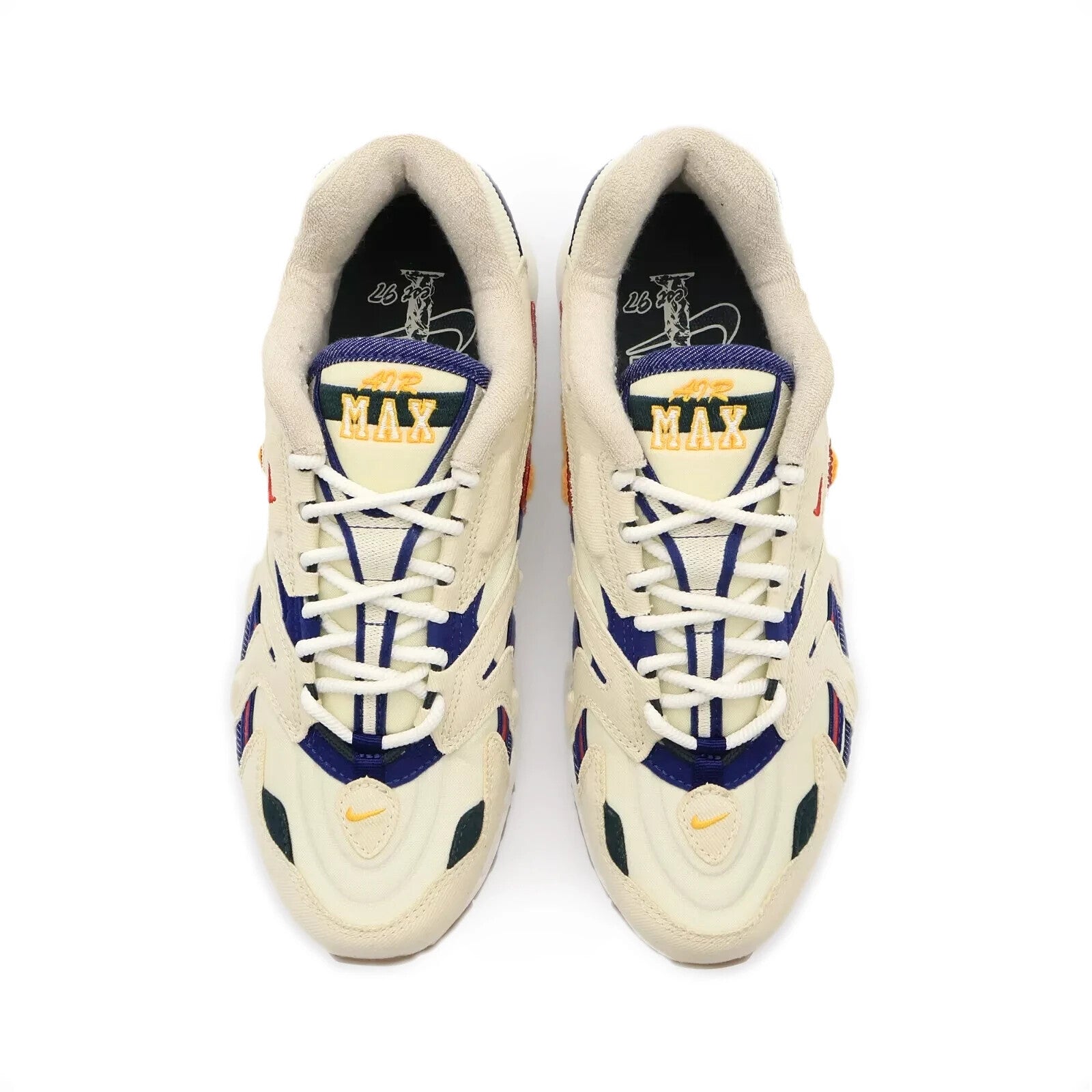 DJ6742-200 Nike Air Max 96 2 QS Beach University Gold Blue Void White (Men's)