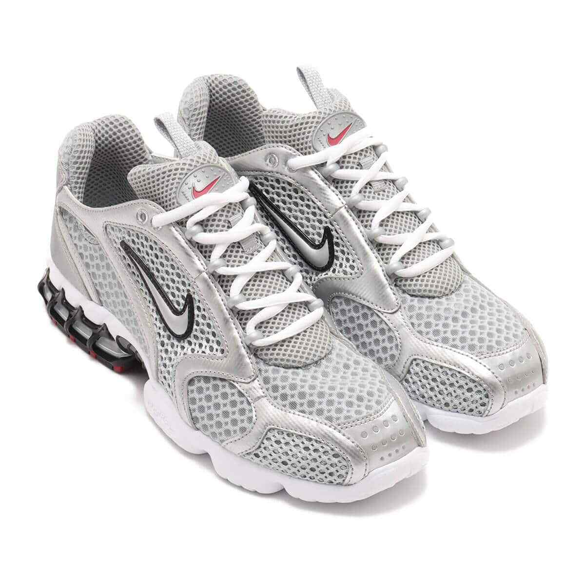 CJ1288-001 Nike Air Zoom Spiridon Cage 2 Metallic Silver (Men's)