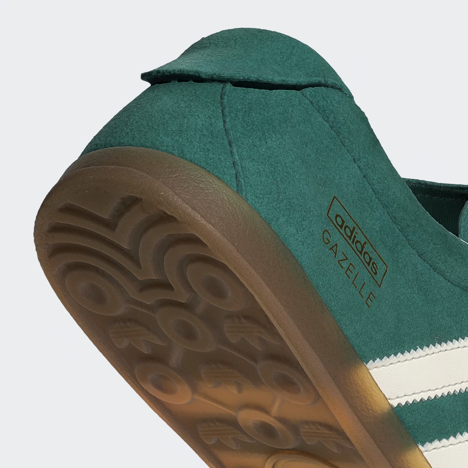 JS1310 adidas Originals Gazelle Low Pro Collegiate Green Cloud White Gum (Men's)