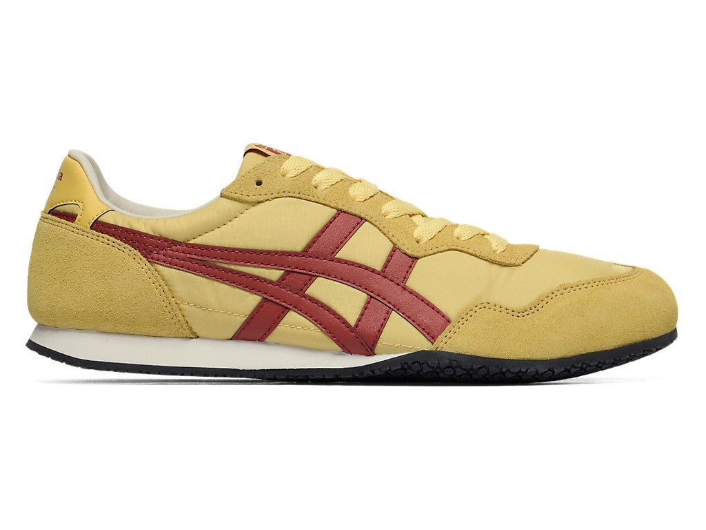 1183B400-756 Onitsuka Tiger Serrano "Faded Yellow/Burnished Red" (Men's)