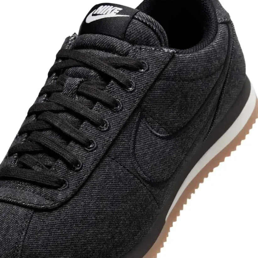 IM8052-010 Nike Women's Cortez TXT Black Denim (Women's)