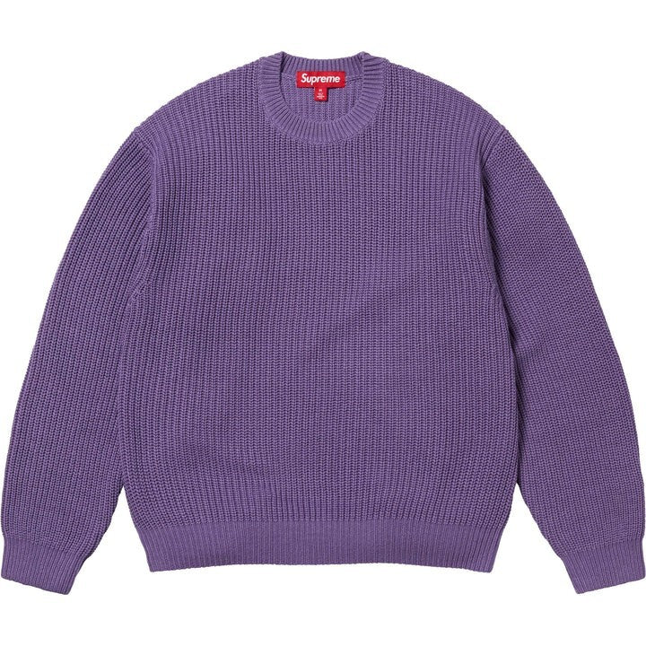 Supreme Old English Printed Sweater Purple