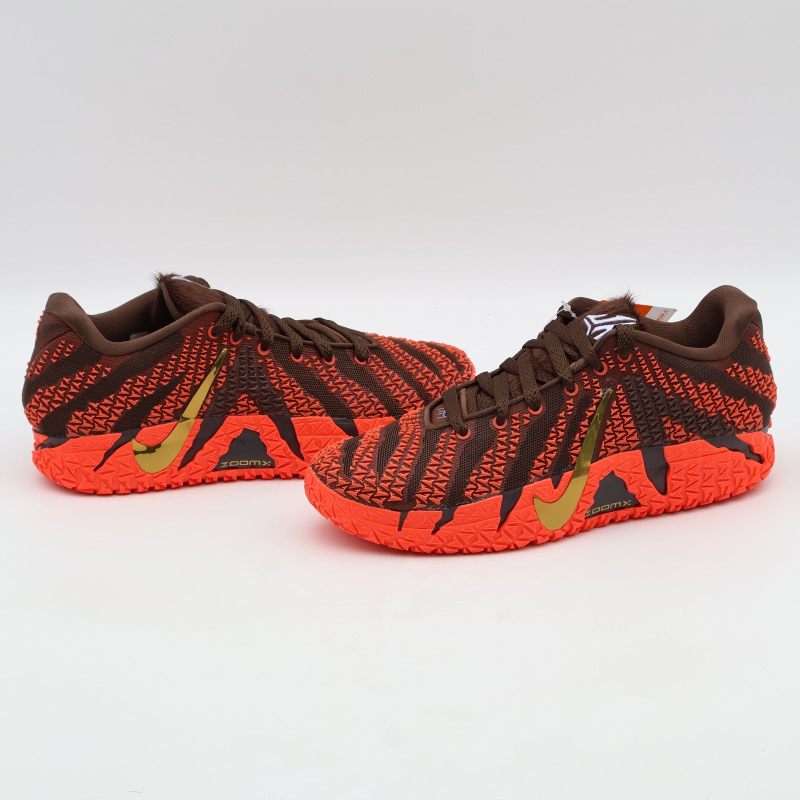 IB6509-200 Nike Ja 3 EP Lunar New Year Light Chocolate Metallic Gold Red (Men's)