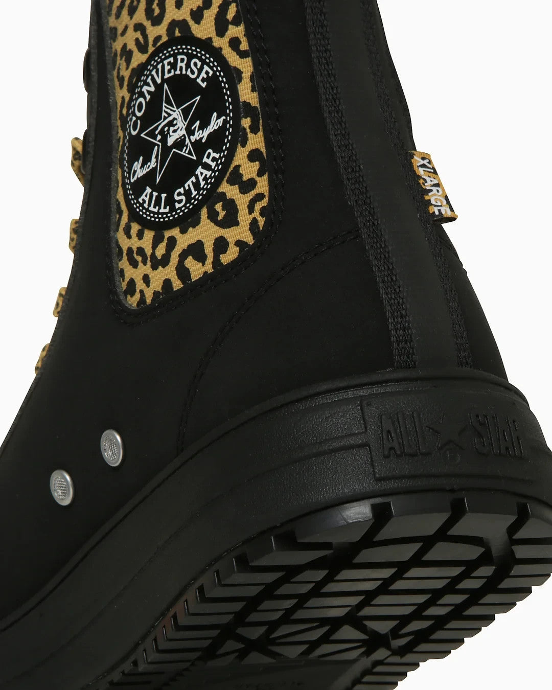 33701760 XLARGE Converse All Star PS Sidegore Hi Black Leopard (Men's)