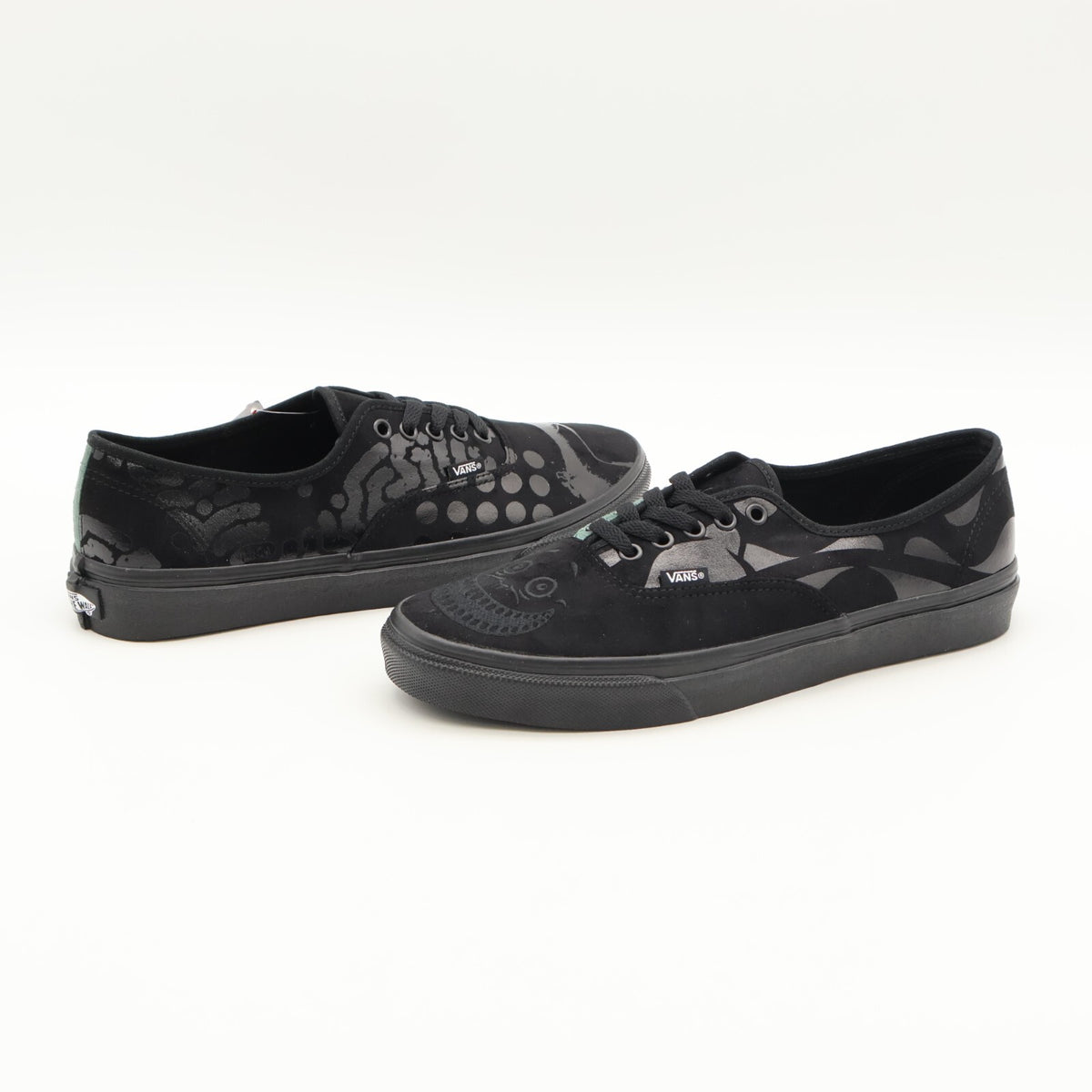 672904-0001 Rutsubo Vans Authentic Black Khaki Olive Green (Men's)