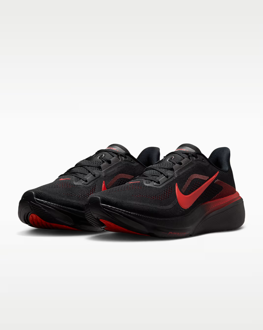 IB1873-007 Nike Pegasus 42 "Black/University Red" (Men's)
