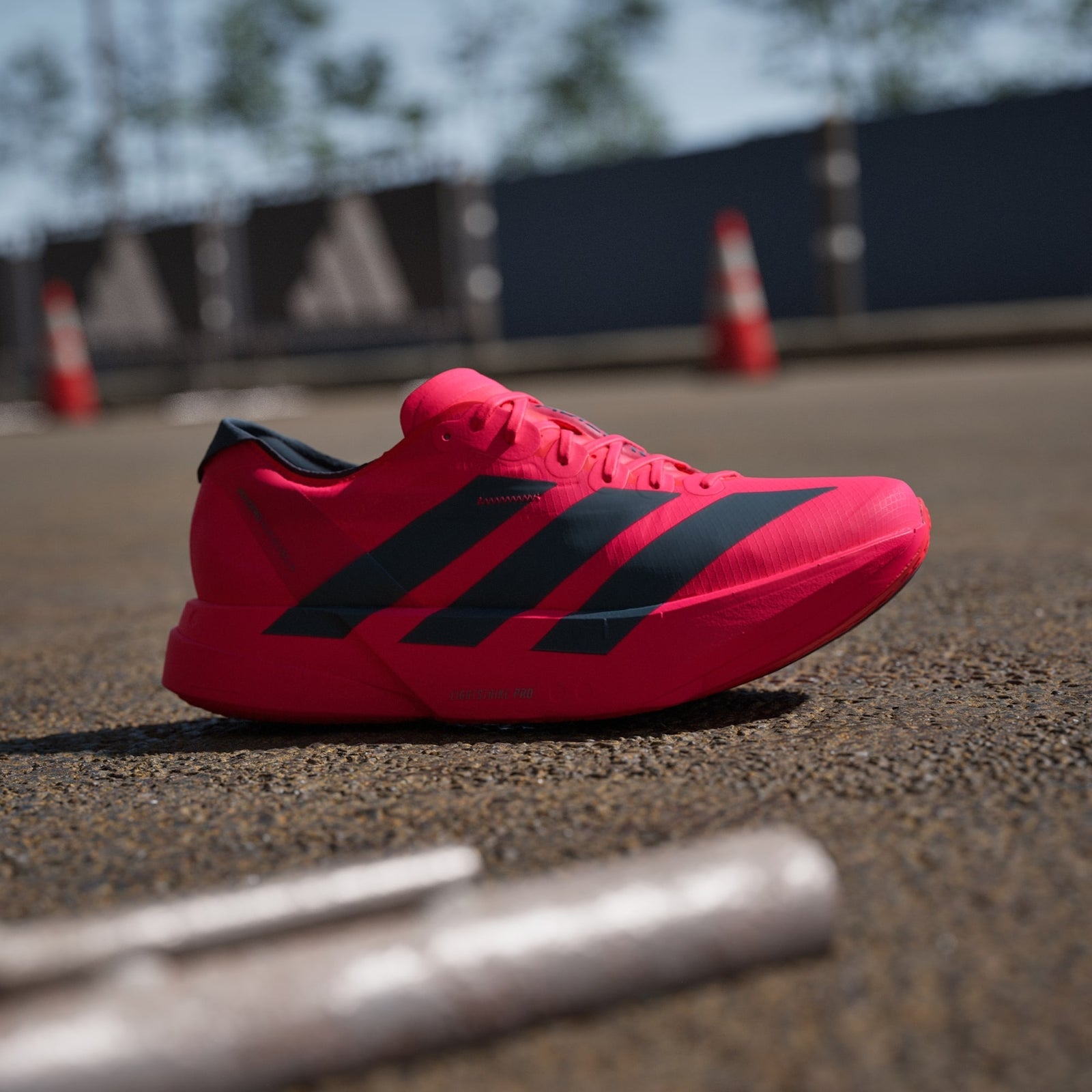 JR6368 adidas Adizero Adios Pro 4 Lucid Red Core Black Lucid Red (Men's)