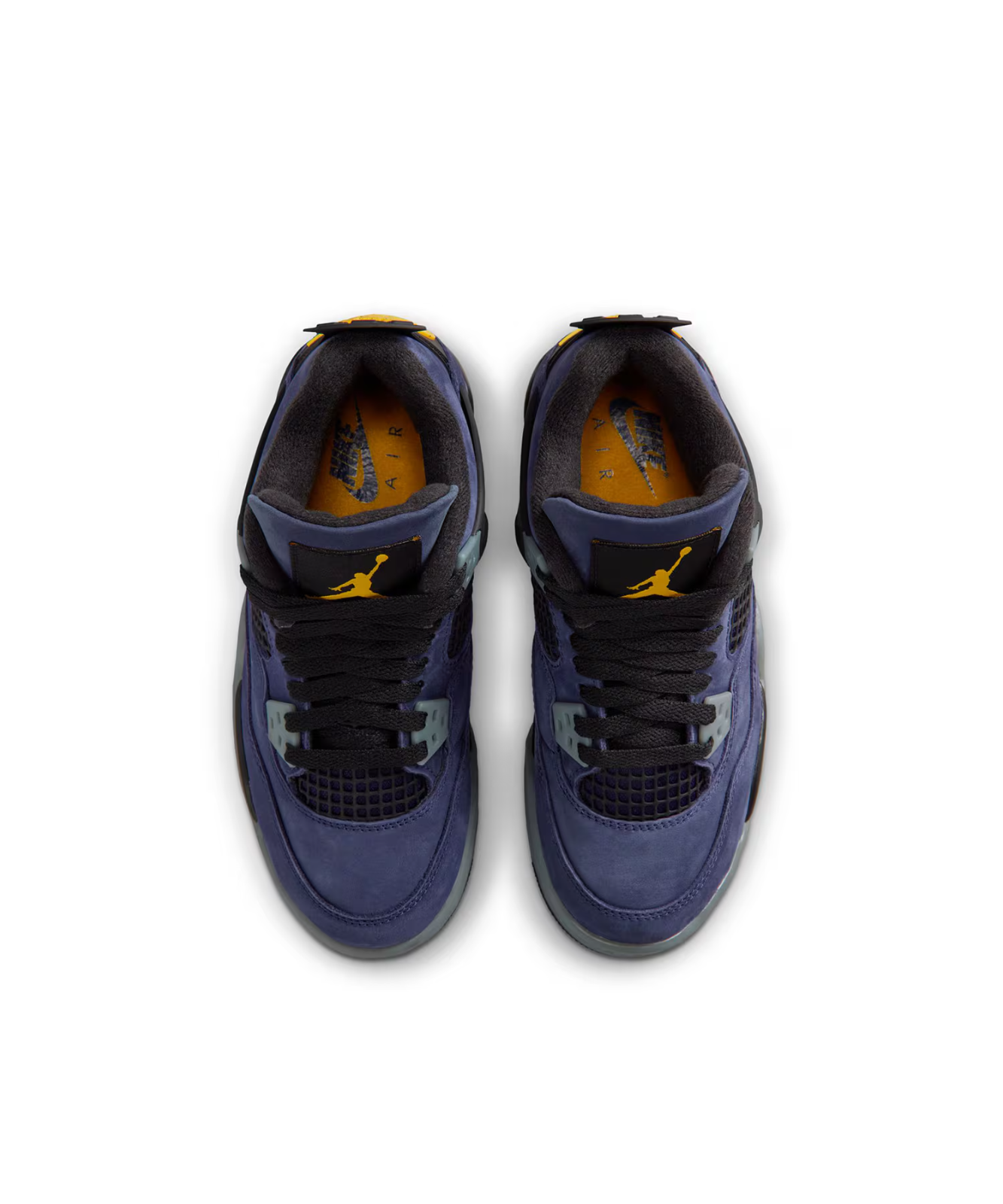 IB4171-500 Nike GS Air Jordan 4 Lakers