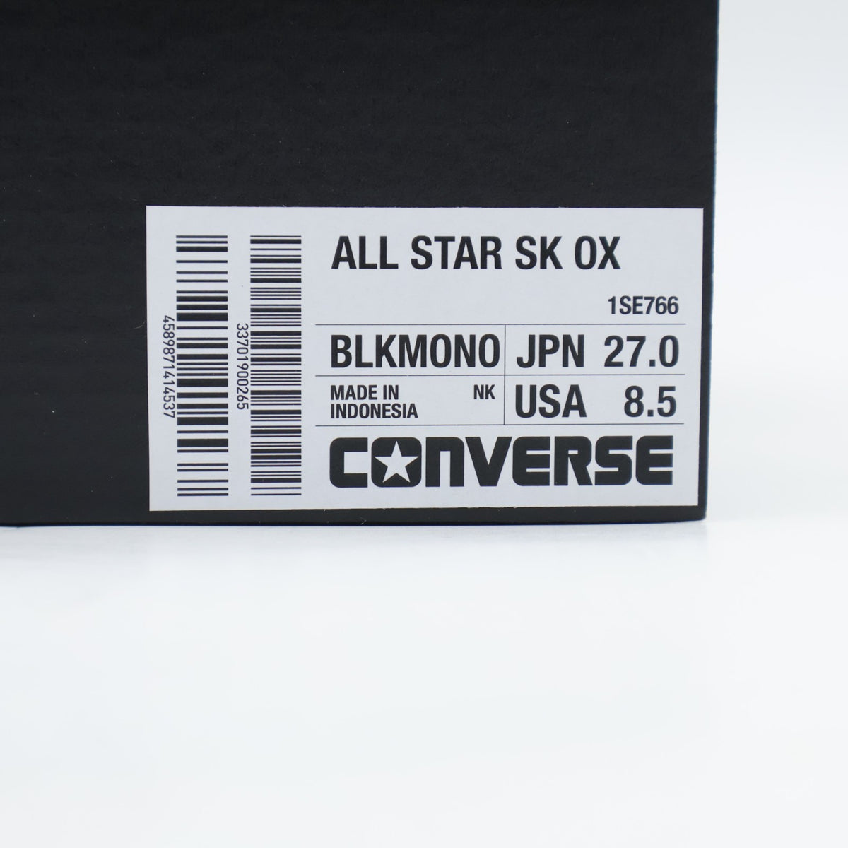 33701900 Converse All Star SK OX Black Monochrome (Men's)