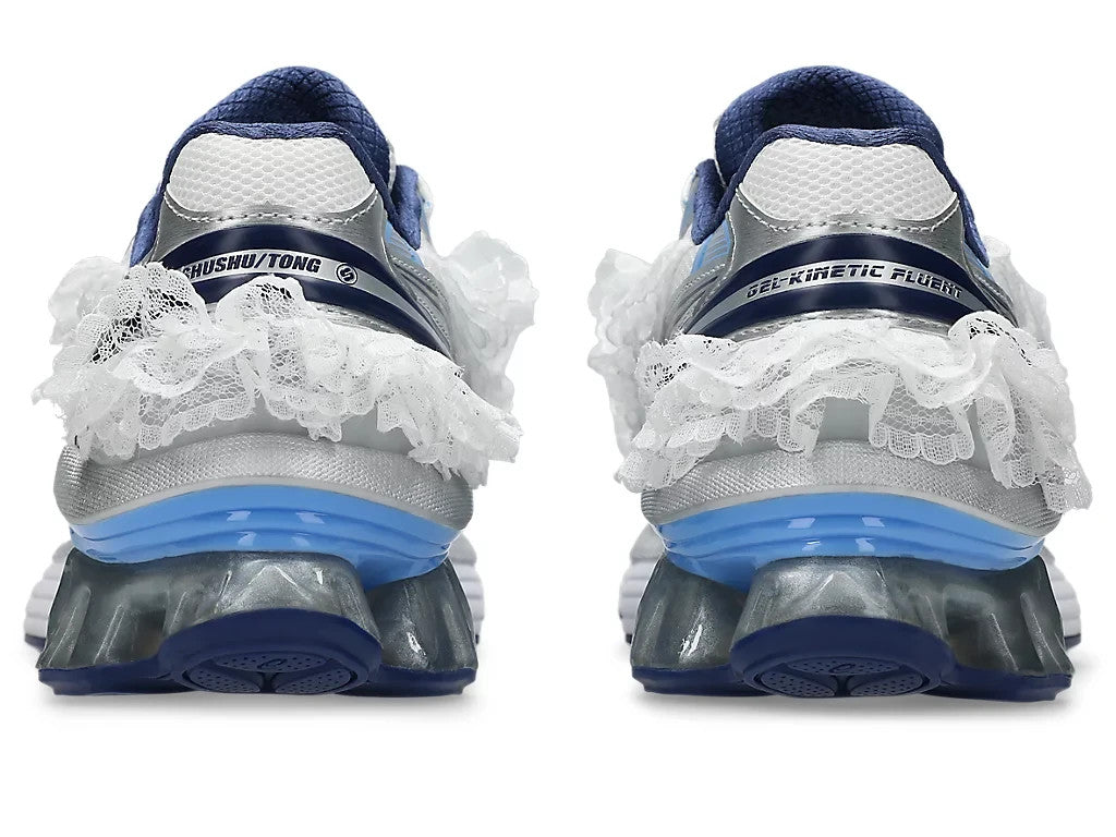 1203A822-101 ShuShu/Tong Ã Asics Gel-Kinetic Fluent White Dive Blue  (Men's)