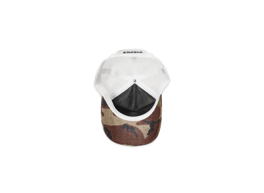 Supreme Raffia Mesh Back 5-Panel "Woodland Camo"