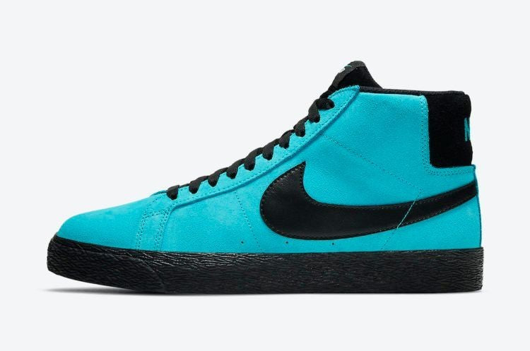 864349-400 Nike SB Zoom Blazer Mid "Baltic Blue" (Men's)